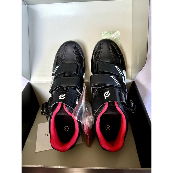 PELOTON PL-SH-B-41 Cycling Shoes Hook Loop Size 8 Men/10 Women EU 41 bike - Picture 2 of 11